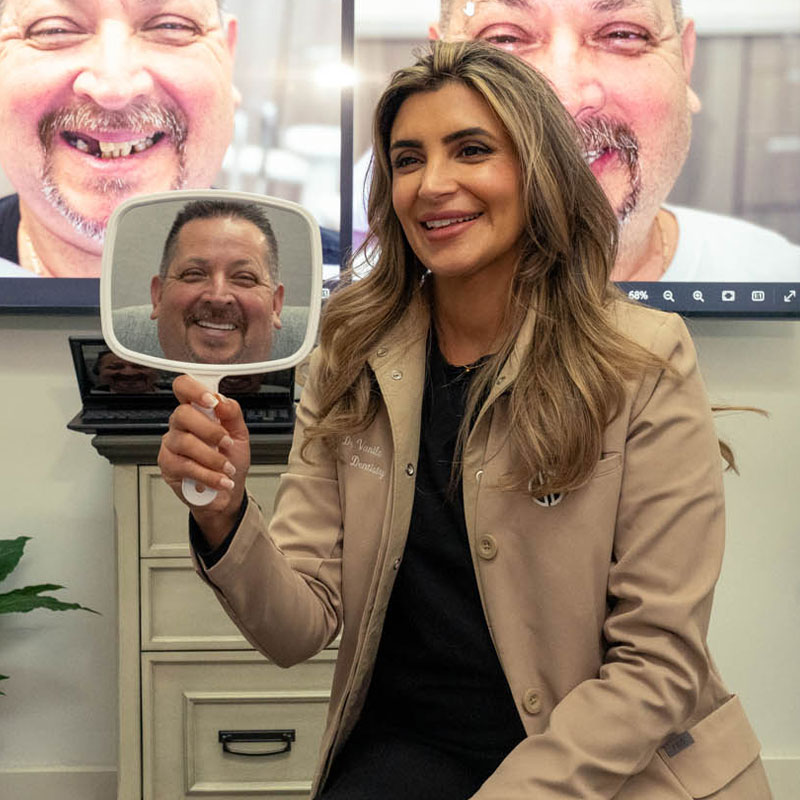 dr godara with smile reveal