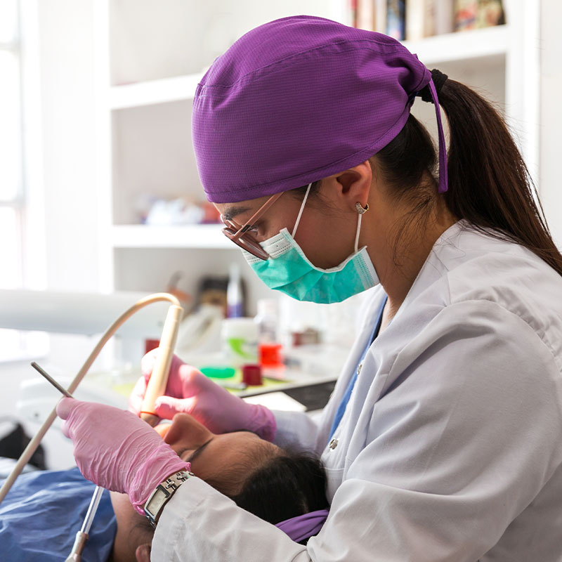 free hand dental surgery