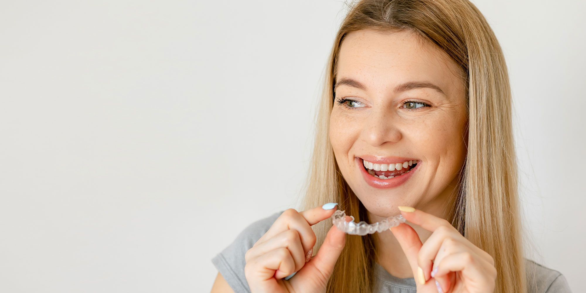 invisalign patient after treatment