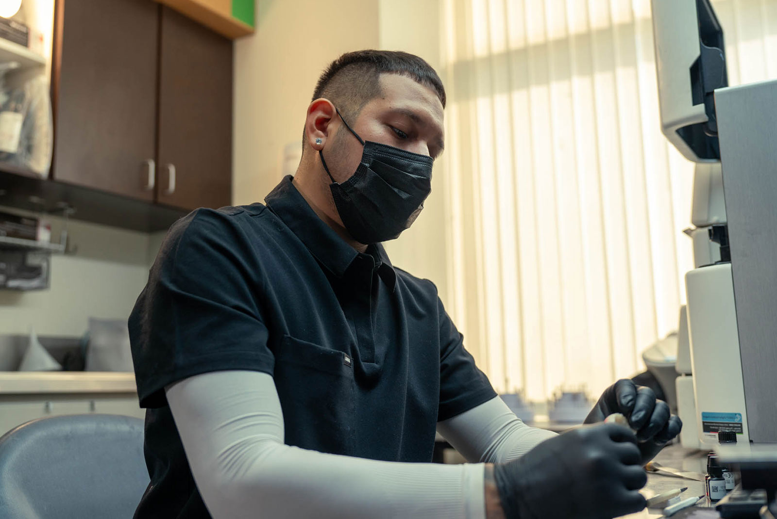 team in dental lab