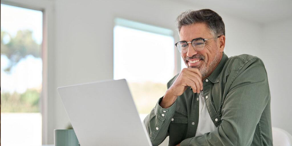 man pricing dental work
