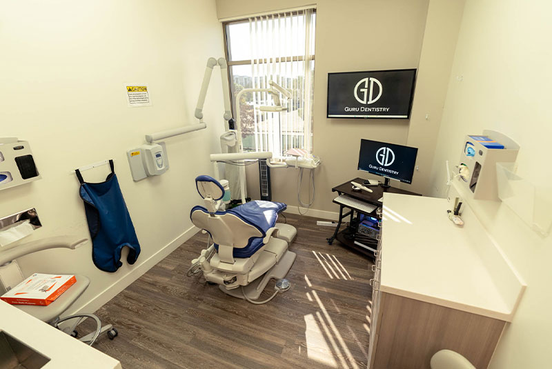 procedure room window